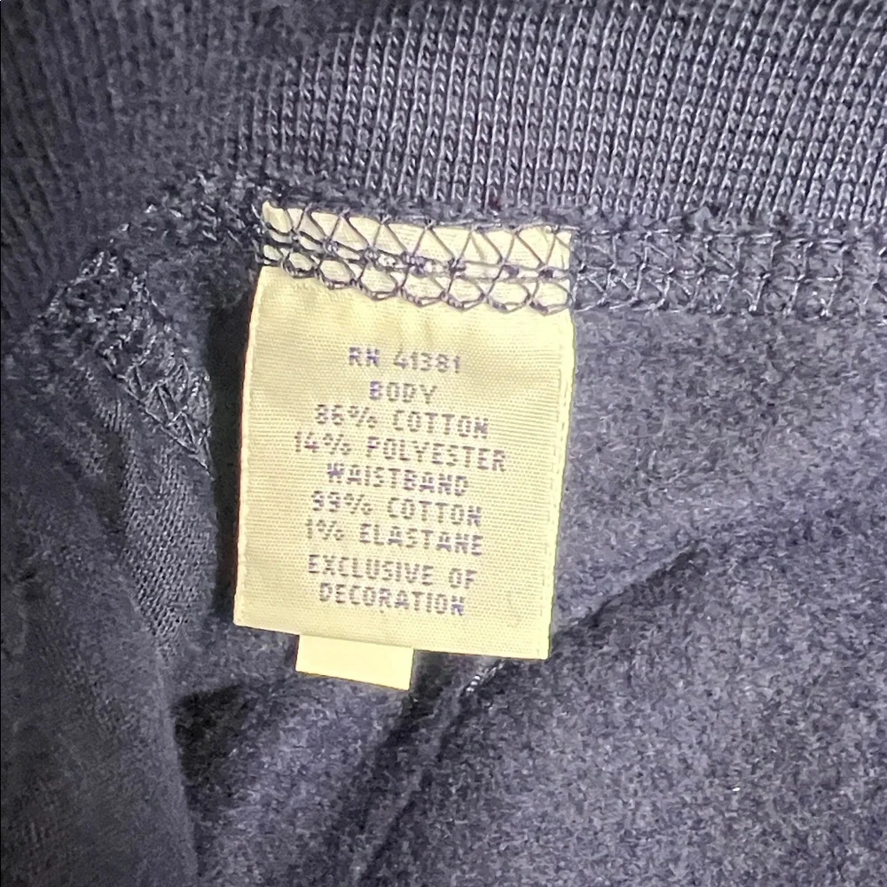 NWT Polo Ralph Lauren Men’s Fleece Sweatpants Cruise Navy  Size XL
